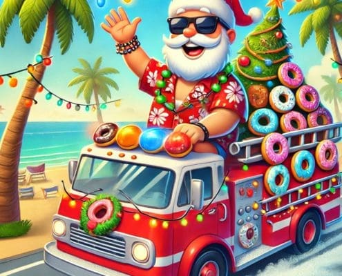 donuts santa