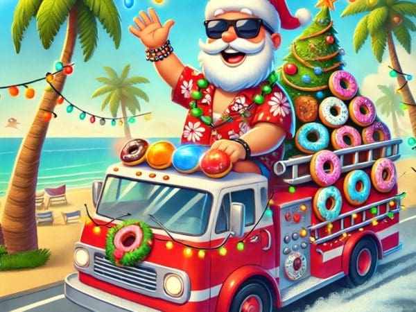 donuts santa